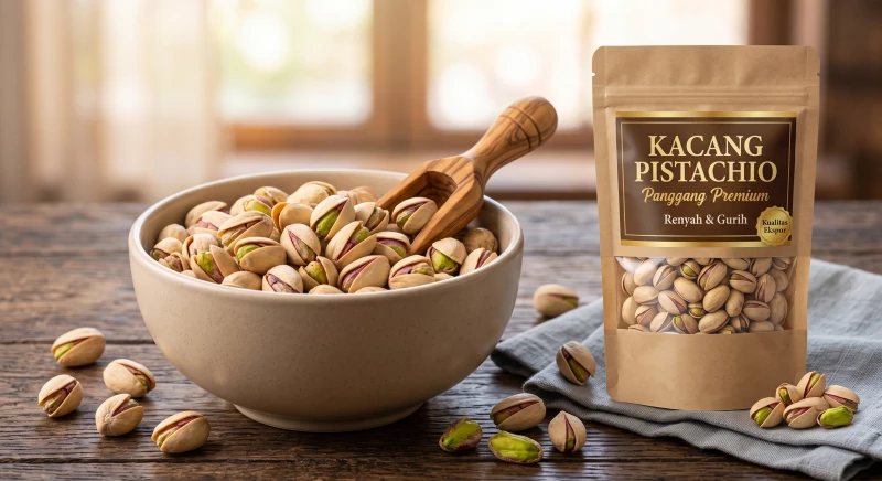 Kacang Pistachio Panggang Premium