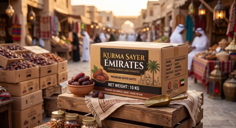 Kurma Sayer Emirates 1 Dus (10kg)