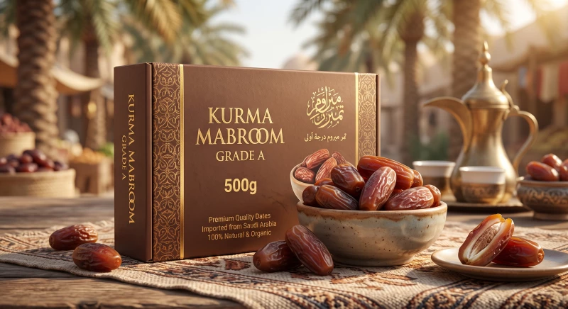 Kurma Mabroom Grade A 500g