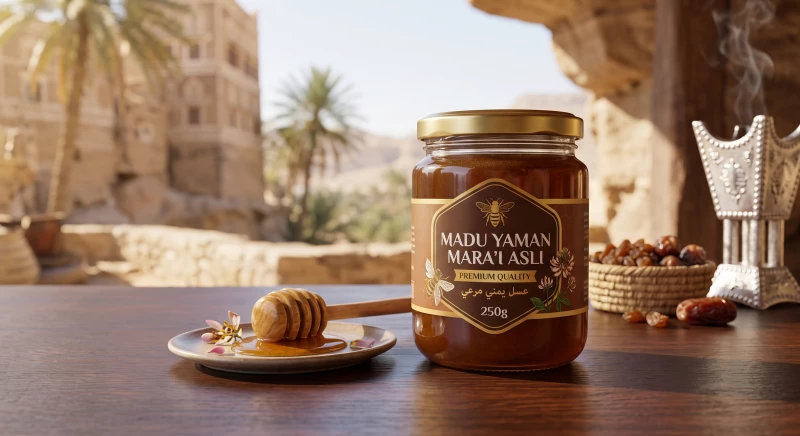 Madu Yaman Mara'i Asli 250g