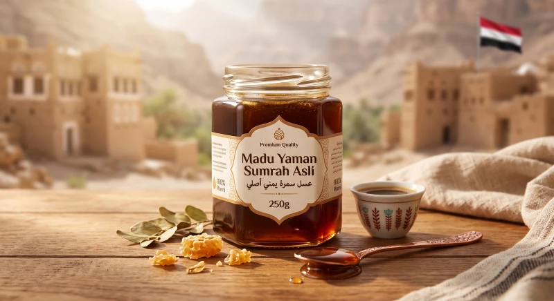Madu Yaman Sumrah Asli 250g