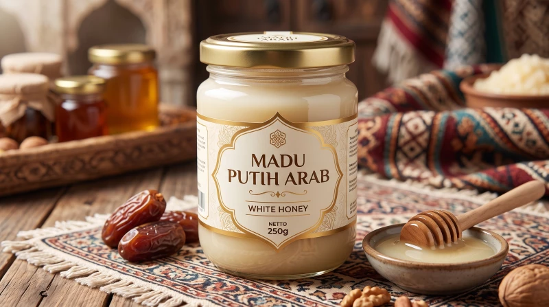 Madu Putih Arab (White Honey) 250g
