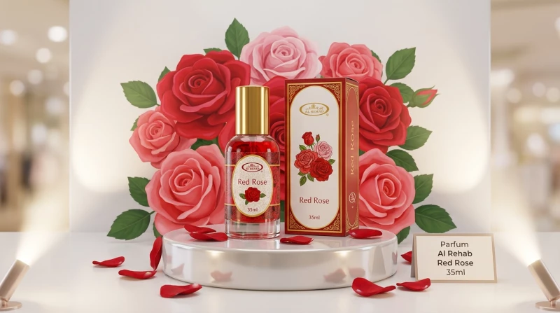 Parfum Al Rehab Red Rose 35ml