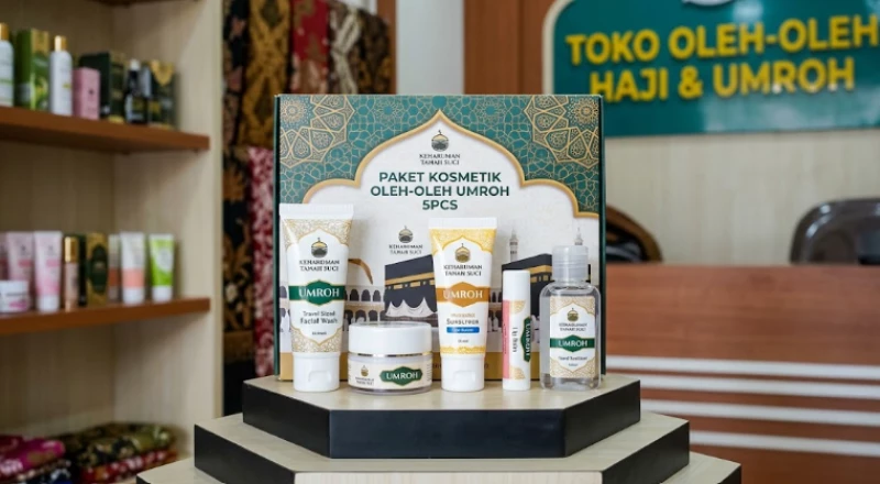 Paket Kosmetik Oleh-Oleh Umroh 5pcs